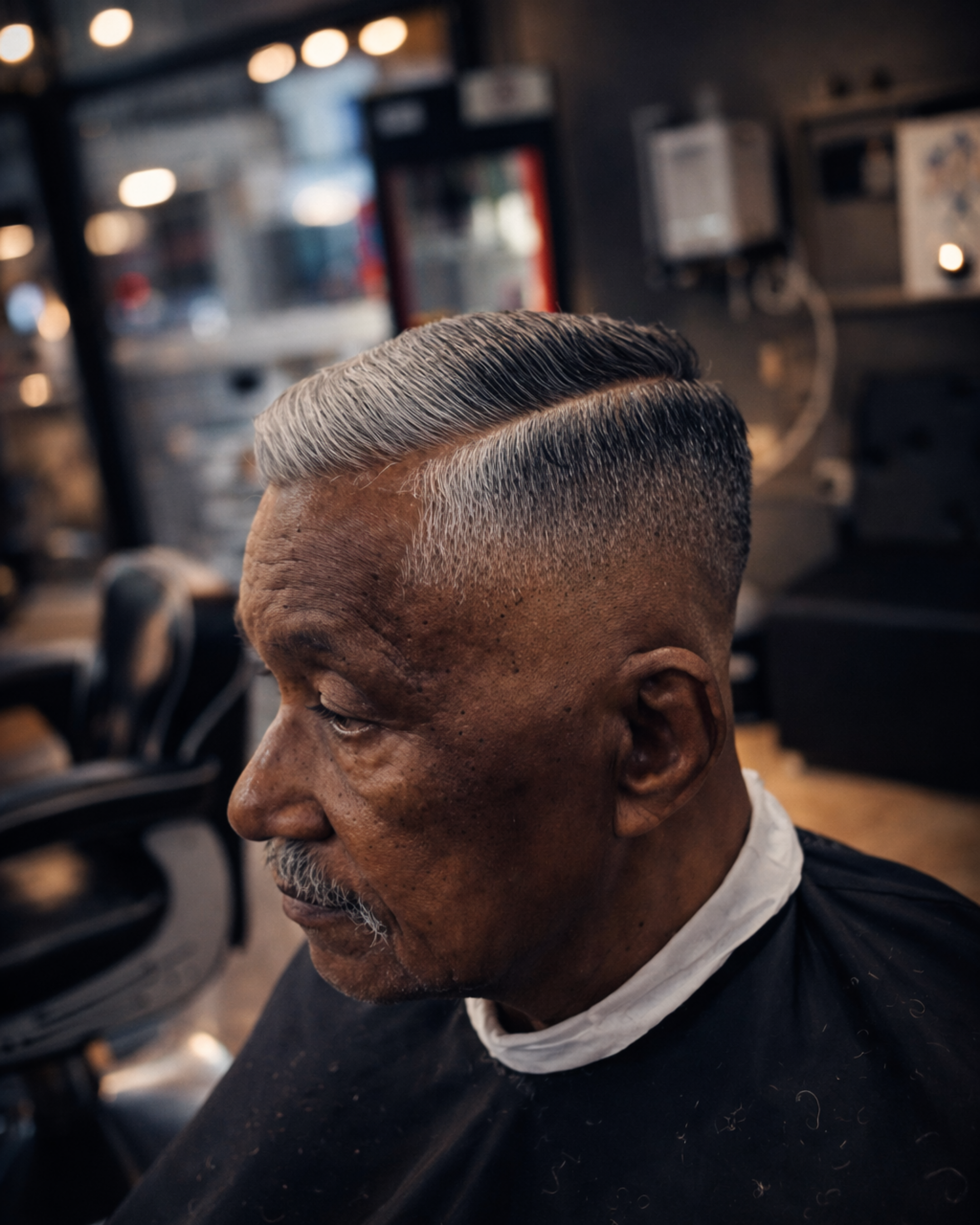 Barba alinhada